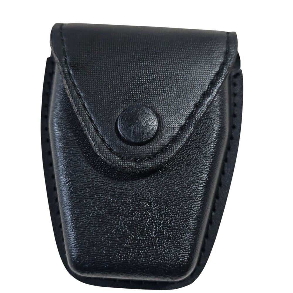 Safariland Duty Gear 190H-16 Handcuff pouch Leather Sturdy pouch Top Flap‎ Snap.